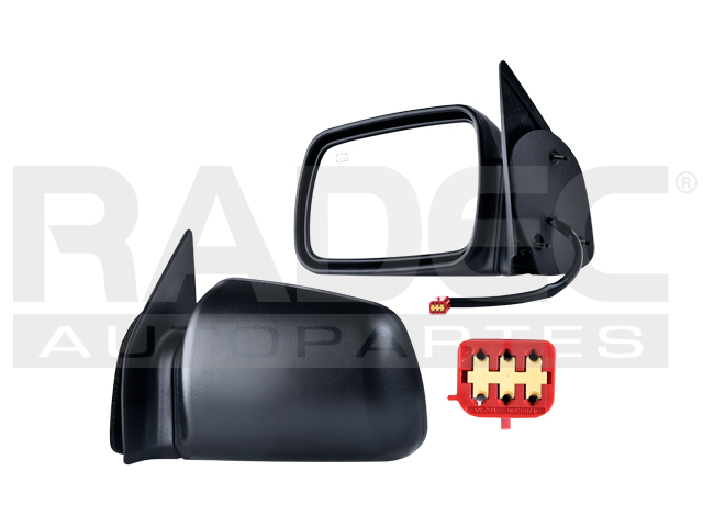 ESPEJO JP GRAND CHEROKEE 93-95 ELECTRICO C/DESENPANANTE CORRUGADO 5 PINES V/SE/ORVIS/LAREDO/LIMITED V6/V8 6/8CILINDROS 4.2/5.2L 4 PUERTAS IZQ