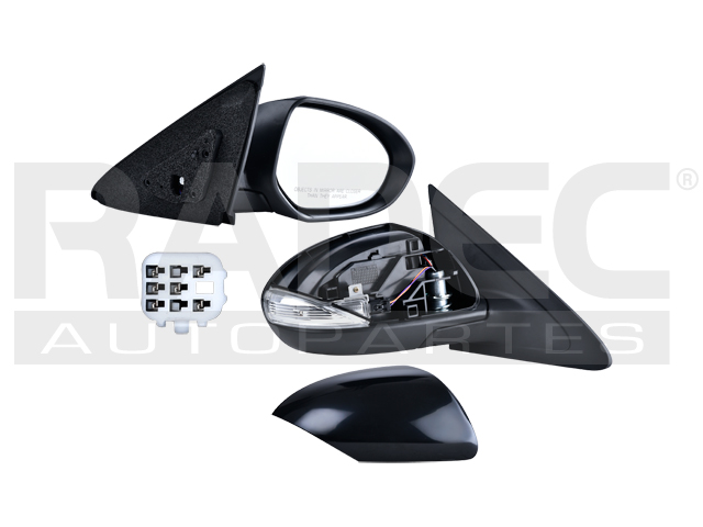 ESPEJO MZ 3 10-13 ELECTRICO C/DESEMPANANTE C/DIRECCIONAL P/PINTAR 4/5 PUERTAS  2.0/2.5/TOURING/SPORT/QC ABS/R17 DER