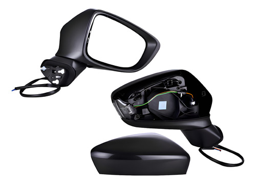 ESPEJO MZ 6 14-18 ELECTRICO C/DIRECCIONAL P/PINTAR GRAND TOURING/GT/TOURING/SPORT/GX/GS L4 4CILINDROS 2.5L 4 PUERTAS DER