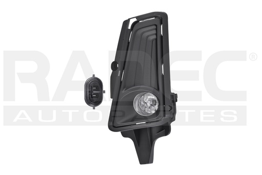 REJILLA FASCIA DELANTERA TY HIACE 20-22 C/HOYO P/FARO PASAJEROS V6 6CILINDROS 3.5L 4 PUERTAS IZQ