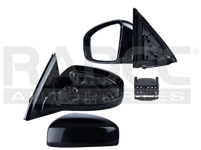 ESPEJO NS PATHFINDER 13-16 ELECTRICO P/PINTAR 3 PINES SENSE/PLATINUM/ADVANCE/SV/S/SL V6 6CILINDROS 3.5L 4 PUERTAS IZQ