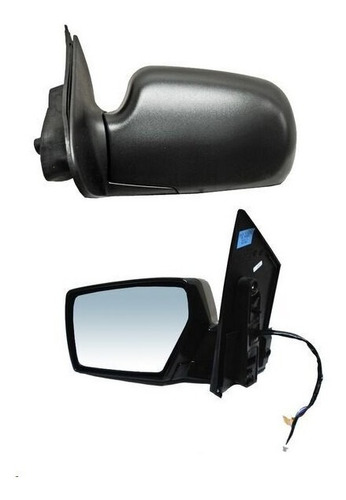 ESPEJO NS QUEST 06-09 ELECTRICO NEGRO AL