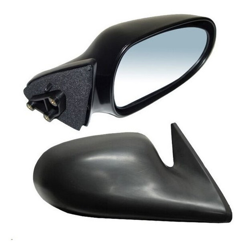 ESPEJO NS SENTRA 96-00 MANUAL NEGRO SE-R/XE/SE/GXE/BASE L4 4CILINDROS 1.6/2.0L 2/4 PUERTAS DER