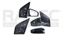ESPEJO NS SENTRA 07-12 C/CONTROL P/PINTAR PREMIUM/LUXURY/EMOTION/SE-R/S/SL/SR/BASE L4 4CILINDROS 2.0/2.5 4 PUERTAS DER