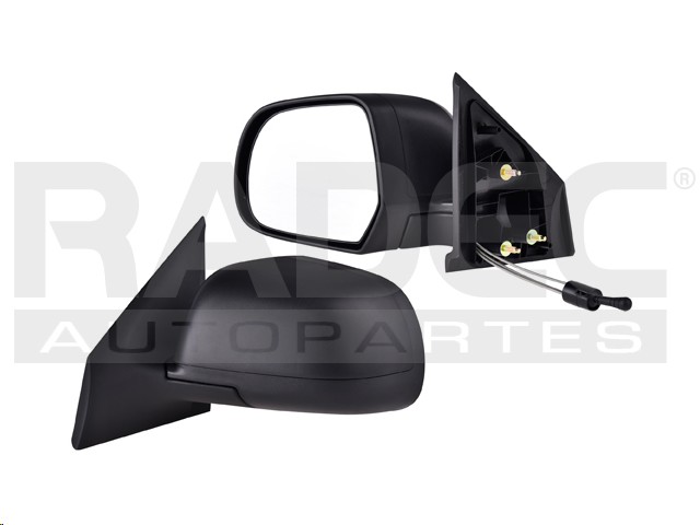 ESPEJO NS VERSA 12-14 MANUAL CORRUGADO S/S PLUS/SL/SV/EXCLUSIVE/ADVANCE/SENSE L4 4 CILINDROS 1.6L 4 PUERTAS DER