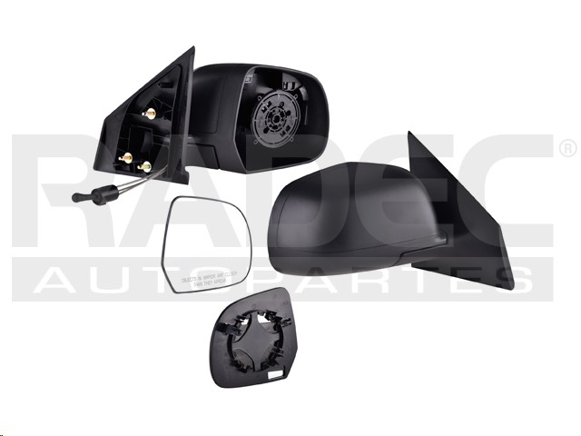 ESPEJO NS VERSA 12-14 MANUAL CORRUGADO S/S PLUS/SL/SV/EXCLUSIVE/ADVANCE/SENSE L4 4 CILINDROS 1.6L 4 PUERTAS IZQ