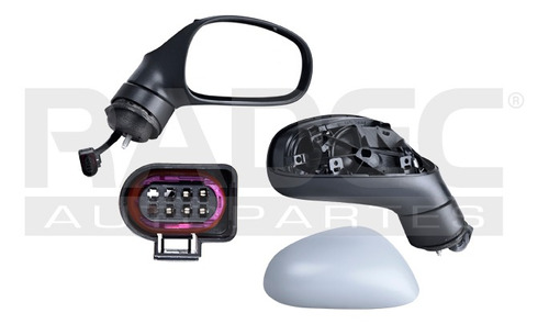 ESPEJO ST LEON 06-09 ELECTRICO C/DESEMPANANTE P/PINTAR 5 PINES TFSI 2.0/TDI 2.0/FSI 2.0/2.0/TSI 1.8/TDI 1.6/LPG 1.6/TSI 1.2/TDI 1.9/1.6/1.4 16V DER