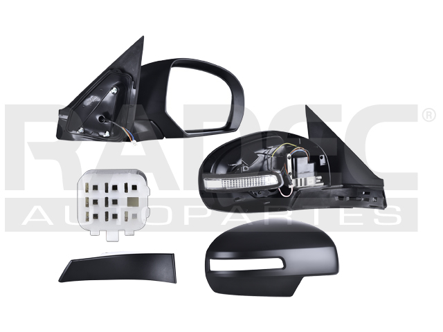 ESPEJO SZ SWIFT 12-16 ELECTRICO E/ABATIBLE C/DIRECCIONAL P/PINTAR DER