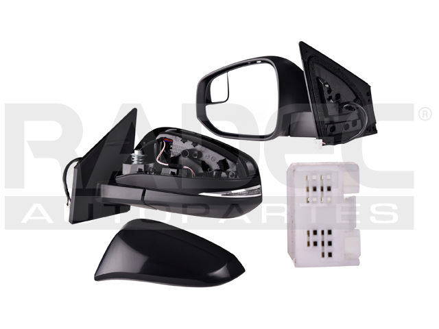 ESPEJO TY RAV 4 13-18 ELECTRICO C/DESEMPANANTE C/DIRECCIONAL C/PUNTO CIEGO P/PINTAR LIMITED/XLE/LE/EV/SE IZQ