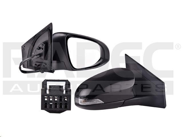 ESPEJO TY YARIS 17-22 ELECTRICO C/DIRECCIONAL P/PINTAR CORE/S L4 4 CILINDROS 4/5 PUERTAS DER