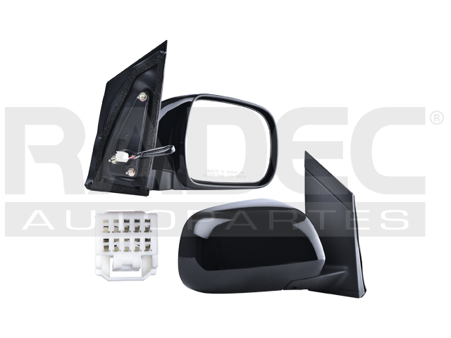 ESPEJO VW JETTA 93-98/GOLF 93-99 ELECTRICO C/DESEMPANANTE NEGRO K2/CL/GLX/VR6/GTI/WOLFSBURG/GL/TDI/SPORT/GLS/BASE DER