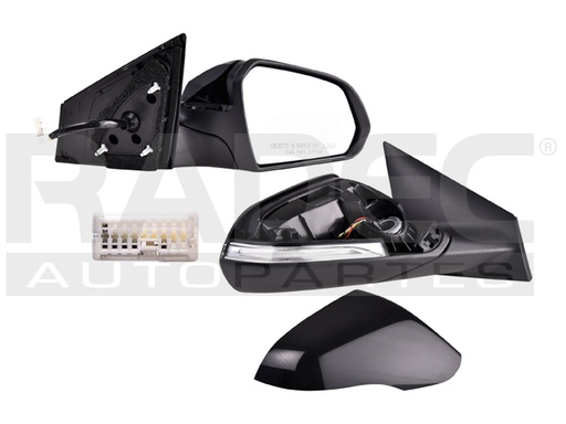 ESPEJO HY SONATA 15-17 ELECTRICO C/DESEMPANANTE C/DIRECCIONAL P/PINTAR GLS/LIMITED/PREMIUM L4 4 CILINDROS 2.4L 4 PUERTAS DER