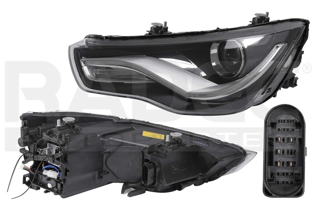 FARO AD A1 11-15 ELECTRICO C/MOTOR C/LEDS P/FOCO XENON DEPO IZQ