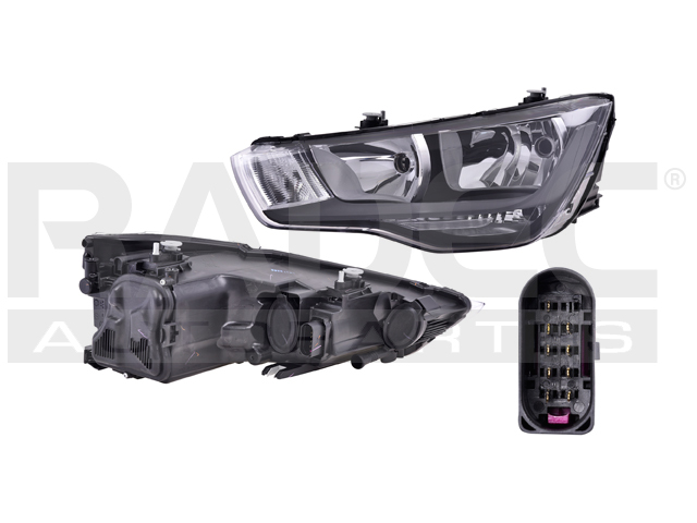 FARO AD A1 11-15 ELECTRICO C/MOTOR S/FOCO HALOGENO DEPO IZQ