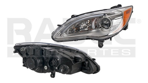 FARO CR 200 LX/LIMITED/TOURING 12-14 FONDO CROMADO C/LEDS C/FOCO DEPO IZQ