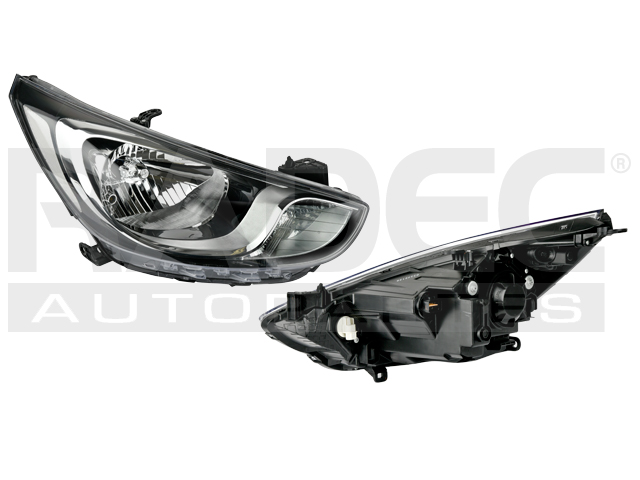 FARO DG ATTITUDE 12-14 ELECTRICO C/MOTOR P/FOCO HALOGENO S/FOCO 8 PINES DEPO DER