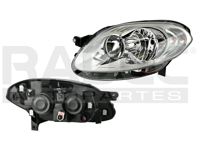FARO FIAT PALIO 13-18 PARA FOCO HALOGENO