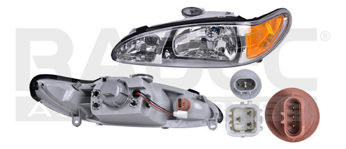 FARO FD ESCORT 97-02 4 PUERTAS S/FOCO DEPO IZQ