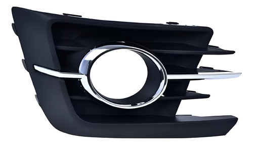 REJILLA FASCIA DELANTERA VW GOL 17-18 F/CROMADO C/HOYO P/FARO ARGENTINA IZQ