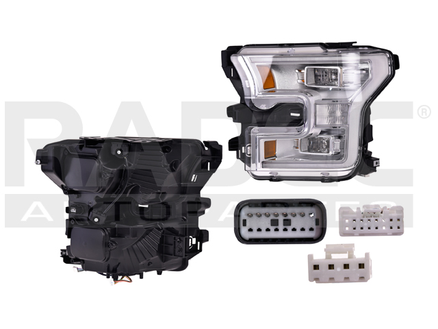 FARO FD LOBO 15-17 C/LEDS TYC IZQ