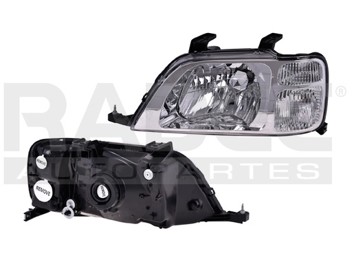FARO HD CR-V 97-01 P/FOCO HALOGENO S/FOCO DEPO IZQ