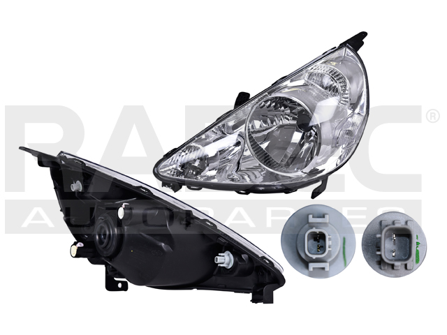 FARO HD FIT 06-08 MANUAL FONDO CROMADO P/FOCO HALOGENO S/FOCO DEPO IZQ