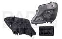 FARO MC SPRINTER 14-17 ELECTRICO C/MOTOR FONDO NEGRO S/FOCO DEPO IZQ