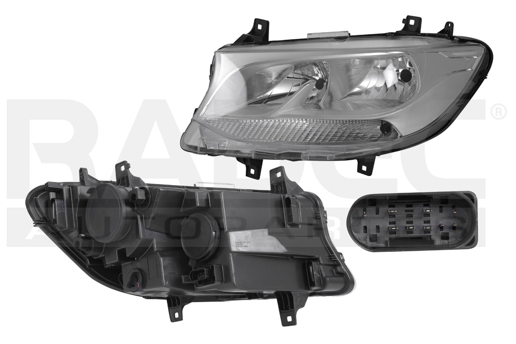 FARO MC SPRINTER 19-21 ELECTRICO C/MOTOR S/FOCO DEPO IZQ