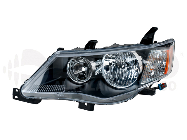FARO MT OUTLANDER 07-09 JAPON ELECTRICO C/MOTOR P/FOCO HALOGENO S/FOCO DEPO IZQ