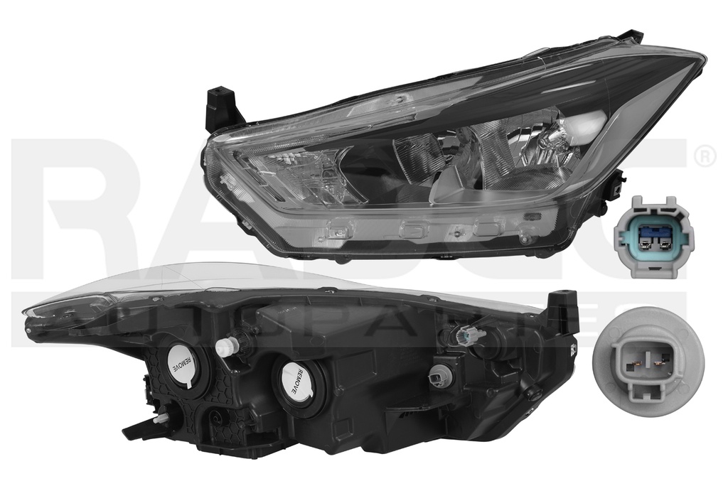 FARO NS KICKS 17-20 MANUAL/ELECTRICO C/LEDS S/FOCO DEPO IZQ