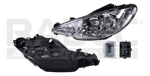 FARO PG 206 03-09 DOBLE AS LISO S/FOCO DEPO IZQ