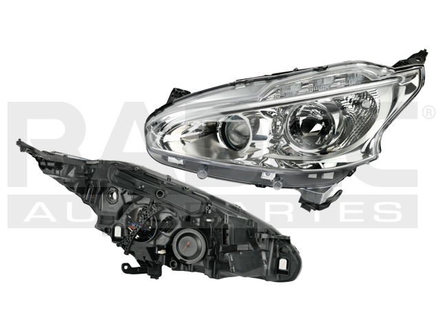FARO PG 208 13-16 ELECTRICO S/MOTOR C/LUPA P/FOCO HALOGENO C/LEDS S/FOCO DEPO IZQ