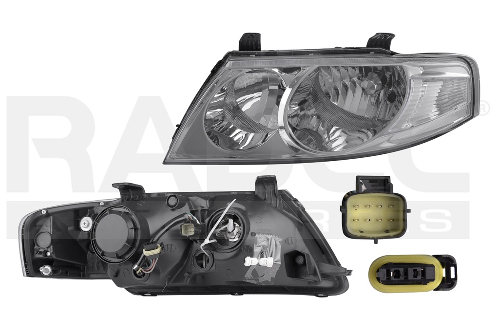FARO RN SCALA 10-12 ELECTRICO S/MOTOR FONDO CROMADO S/FOCO DEPO IZQ