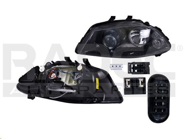 FARO ST IBIZA 03-09 ELECTRICO S/MOTOR P/FOCO XENON S/FOCO DEPO IZQ