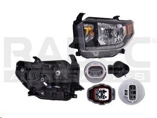 FARO TY TUNDRA 18-20 C/MOTOR P/FOCO HALOGENO C/LUZ DE DIA C/FOCO DEPO IZQ