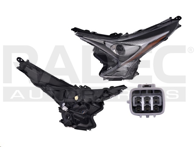 FARO TY PRIUS 16-18 C/LEDS S/FOCO DEPO IZQ
