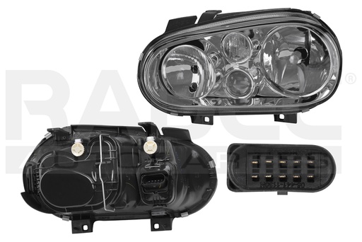 FARO VW GOLF 00-07 C/BASE C/FARO NIEBLA S/FOCO DEPO IZQ