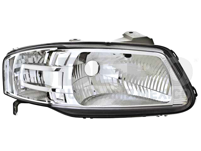 FARO VW POINTER 06-09 FONDO CROMADO P/FOCO HALOGENO S/FOCO DEPO DER