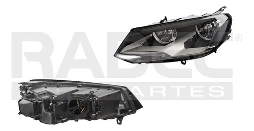 FARO VW TOUAREG 11-14 ELECTRICO C/MOTOR P/FOCO HALOGENO S/FOCO DEPO IZQ