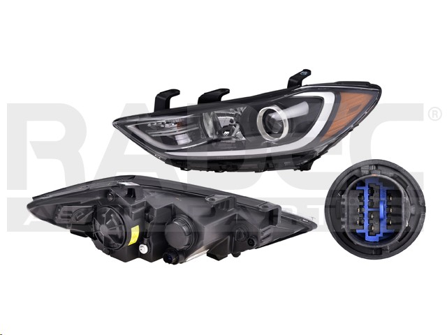 FARO HY ELANTRA 17-18 P/FOCO XENON C/FOCO DEPO IZQ