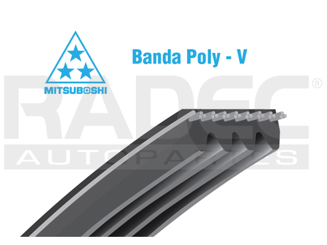 BANDA POLY-V DG RAM 2500 TRUCK V8 5.9L 9