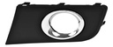 REJILLA FASCIA DELANTERA VW AMAROK 11-16 C/HOYO P/FARO F/CROMADO IZQ
