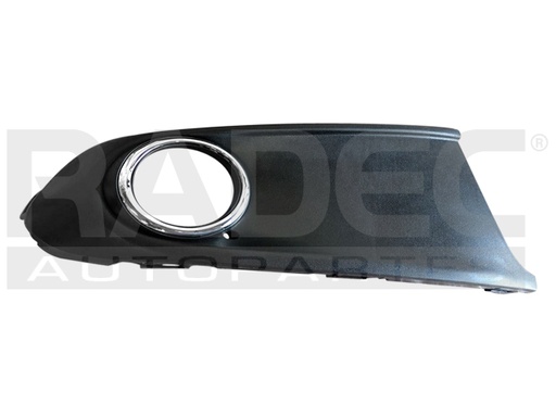 REJILLA FASCIA DELANTERA VW VENTO 14-15 C/HOYO P/FARO DER