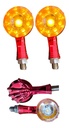 DIRECCIONAL MOTO RED LED AMBAR