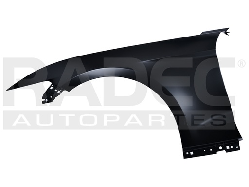 SALPICADERA FD MUSTANG 15-17 BASE ALUMINIO IZQ
