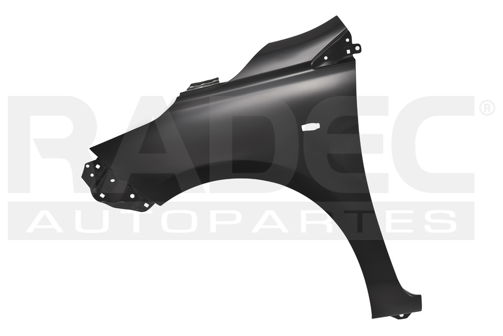 SALPICADERA TY YARIS 18-21 C/HOYO P/CUARTO CORE/S L4 4 CILINDROS 4/5 PUERTAS IZQ