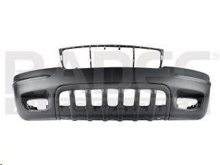 FASCIA DELANTERA JP GRAND CHEROKEE 01-03 P/MARCO CROMADO