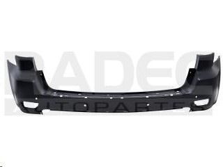 FASCIA TRASERA JP GRAND CHEROKEE 14-16 P/PINTAR C/HOYO P/SENSOR C/GUIA