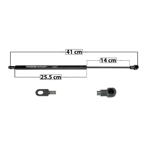 AMORTIGUADOR VIDRIO TRASERO IN QX56 04-10  NS ARMADA 04-15  41 25.5 ENTRADA TIPO 2 ENTRADA 2 TIPO 1 180 40.47 18.36 120 26.98 12.24 SPART 8396    