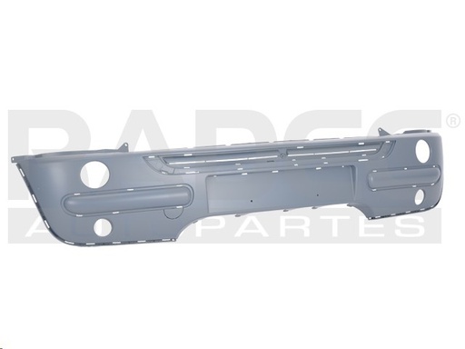 FASCIA DELANTERA MN COOPER 02-04 2 PUERTAS C/HOYO P/MOLDURA